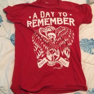 A day to remember band shirt !